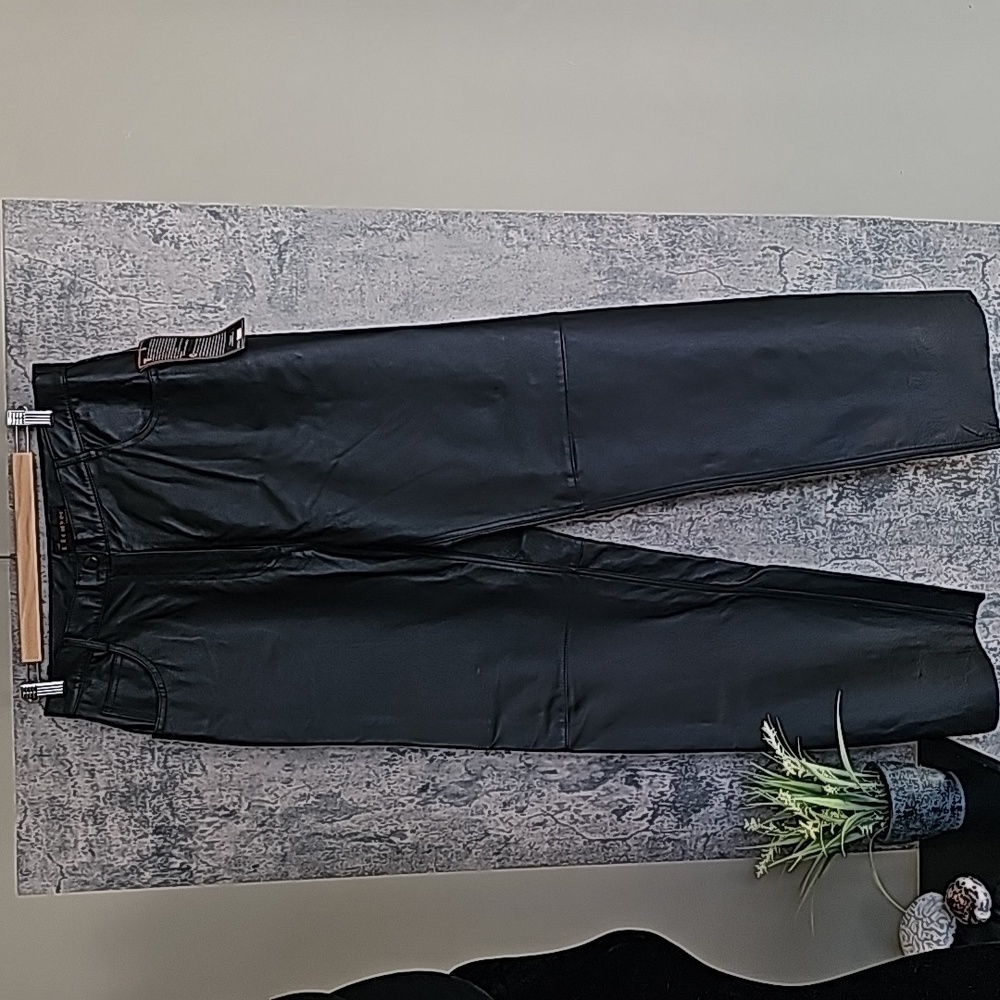 NWT Genuine Leather Pants Size 14